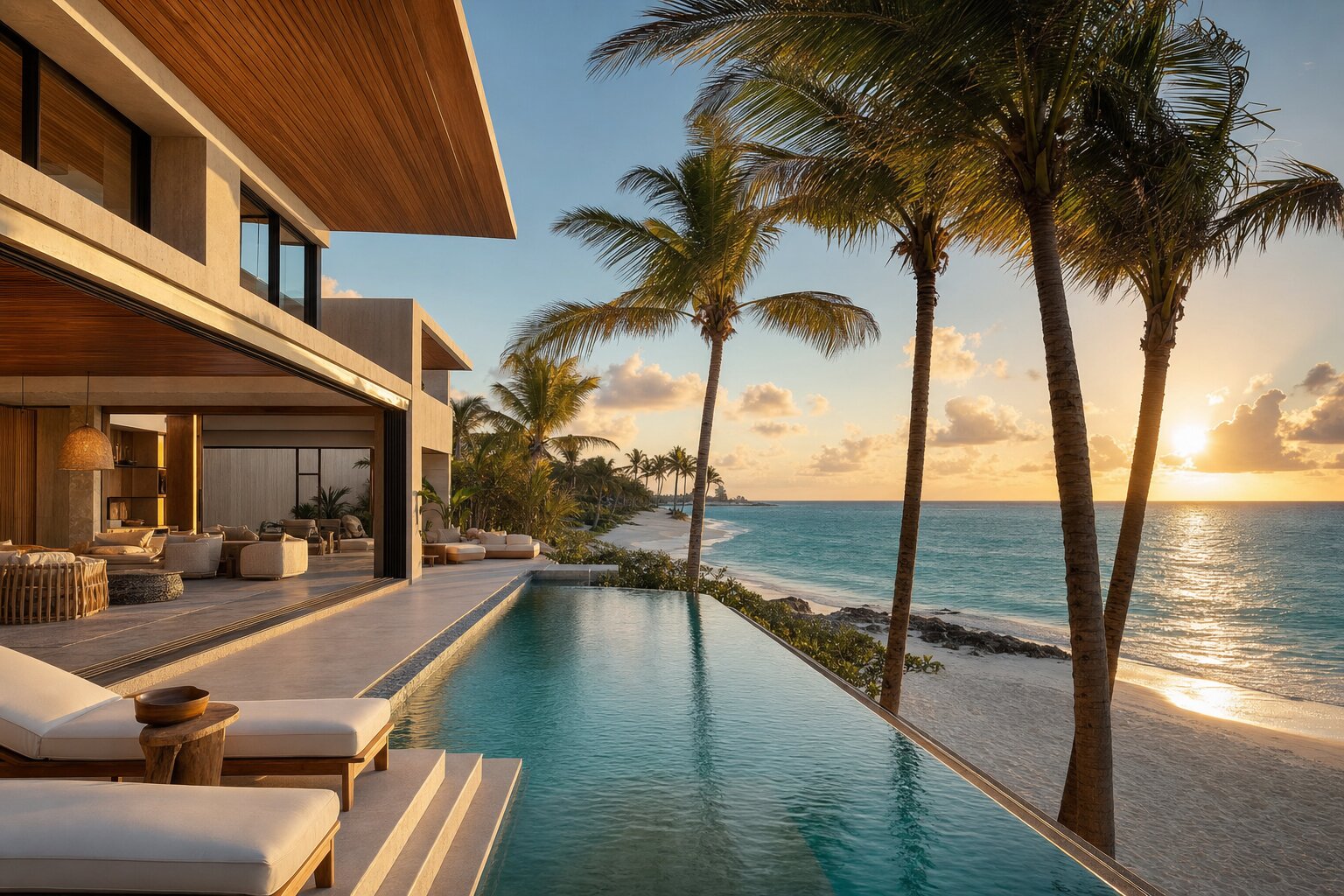 Villa frente al mar en Punta Cana